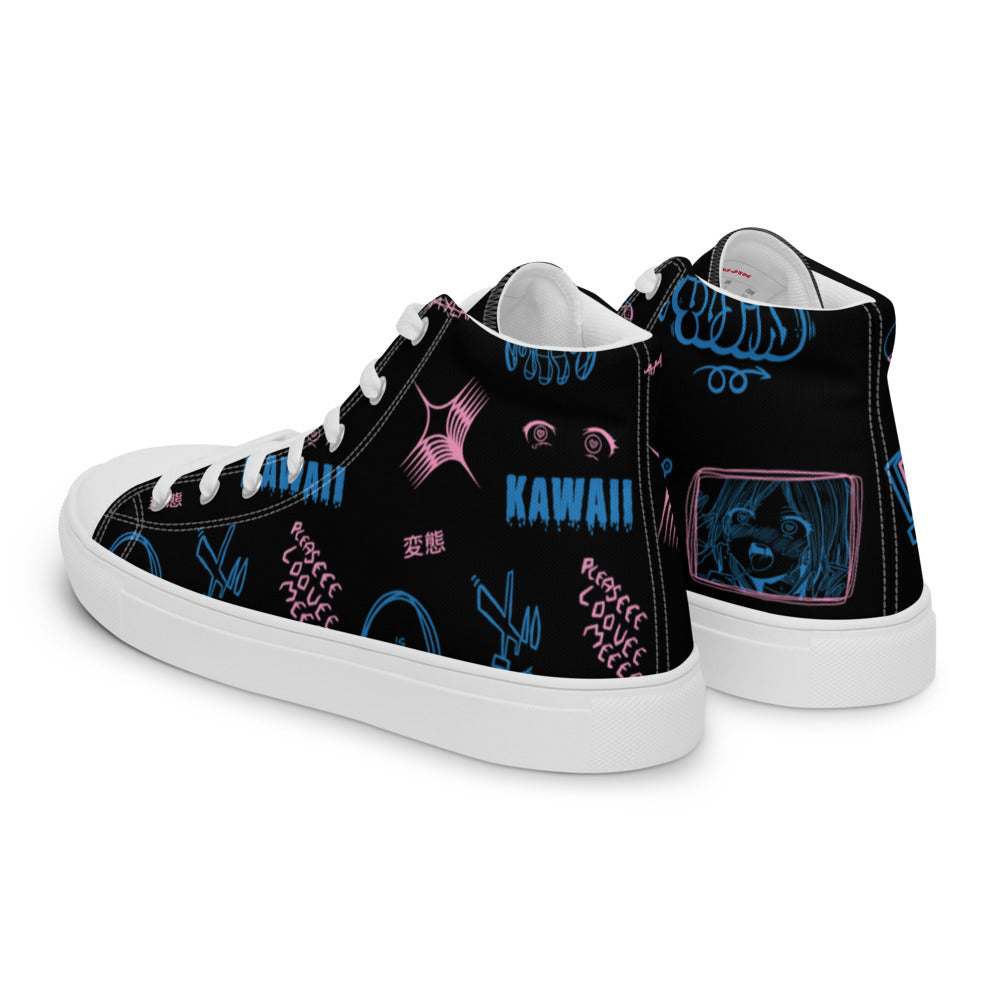 Notice Me Men’s Shoes | Yūjin Japanese Anime Streetwear Clothing