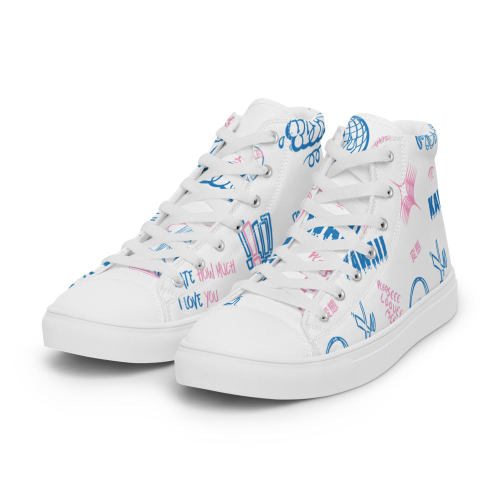 Notice Me Men’s Shoes | Yūjin Japanese Anime Streetwear Clothing