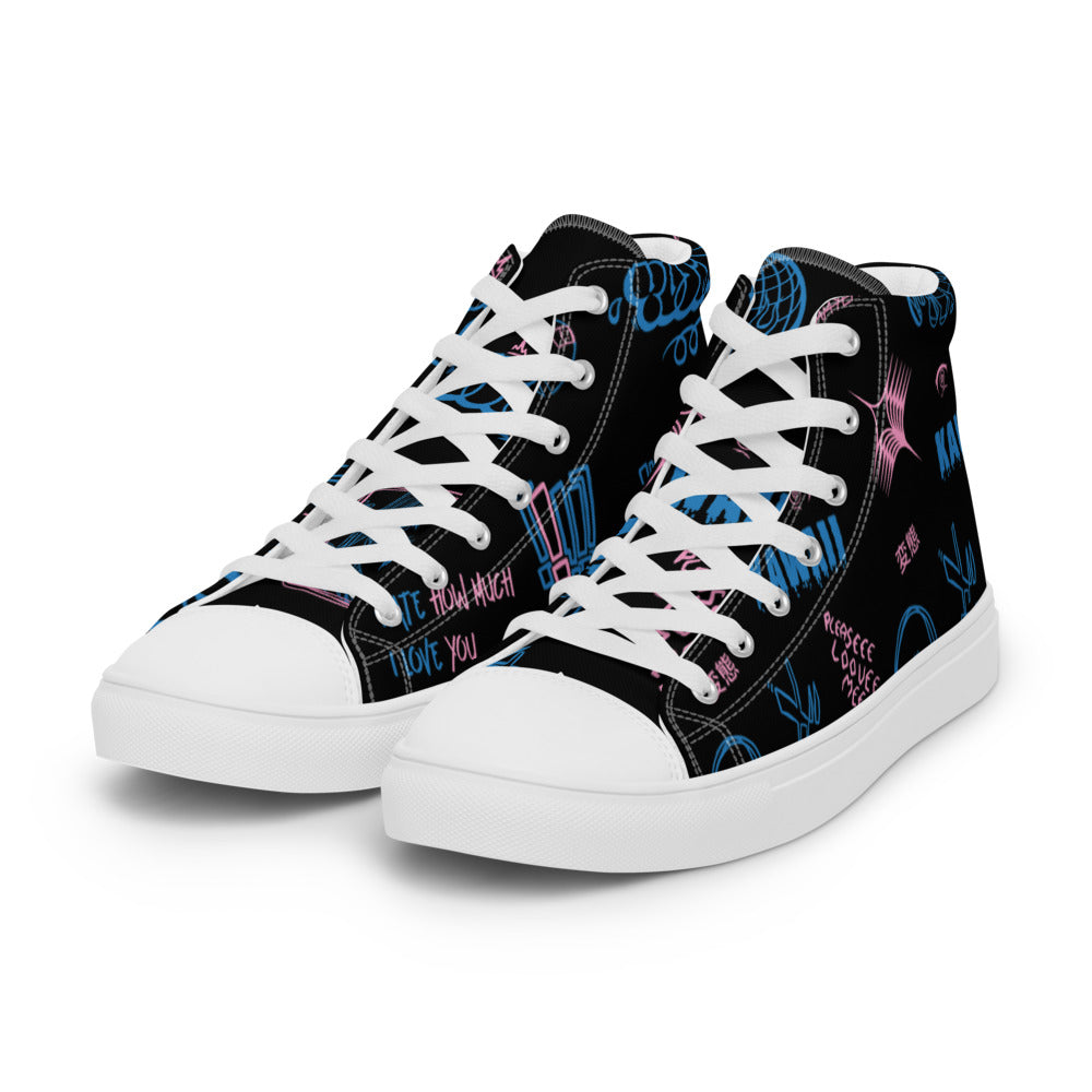 Notice Me Men’s Shoes | Yūjin Japanese Anime Streetwear Clothing
