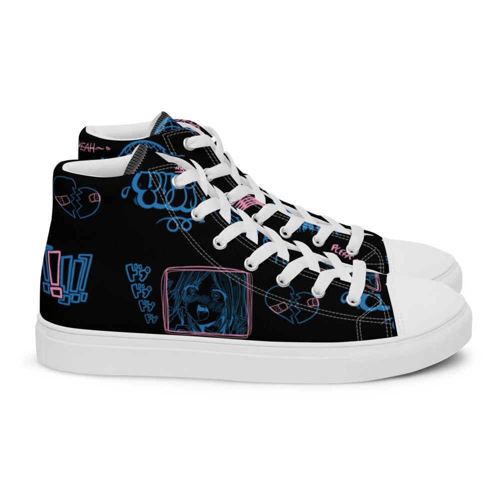 Notice Me Men’s Shoes | Yūjin Japanese Anime Streetwear Clothing