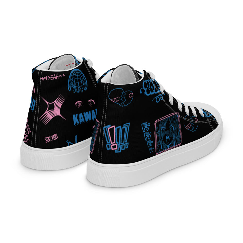 Notice Me Men’s Shoes | Yūjin Japanese Anime Streetwear Clothing