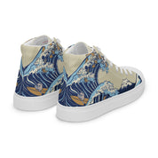 Japanese Cat Waves Shoes | Yūjin Japanese Anime Streetwear Clothing