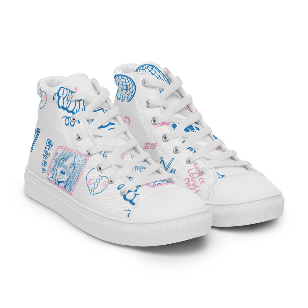 Notice Me Men’s Shoes | Yūjin Japanese Anime Streetwear Clothing