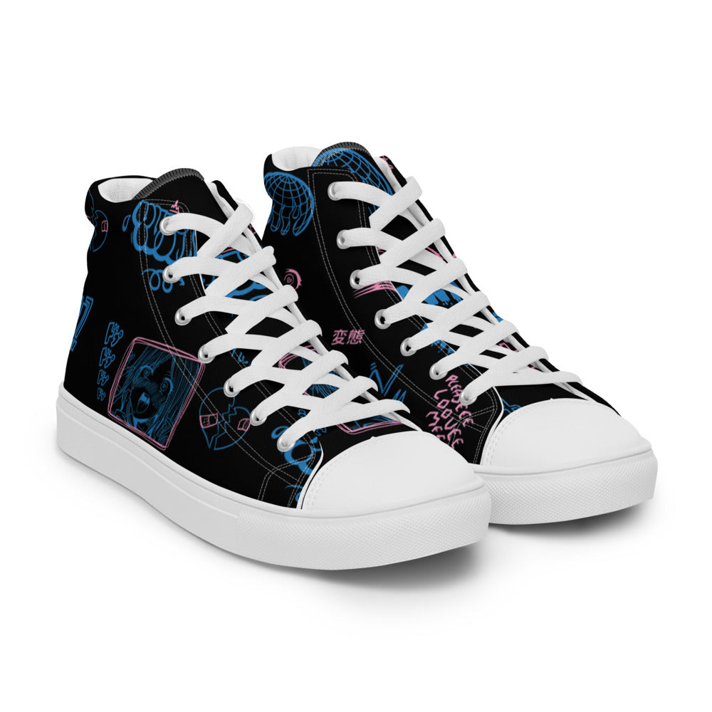 Notice Me Men’s Shoes | Yūjin Japanese Anime Streetwear Clothing