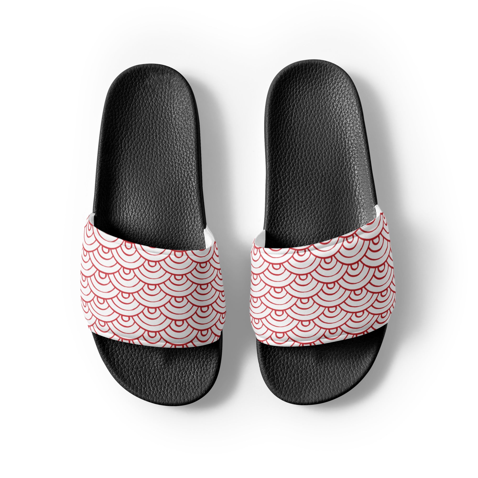 Seigaiha Slides | Yūjin Japanese Anime Streetwear Clothing