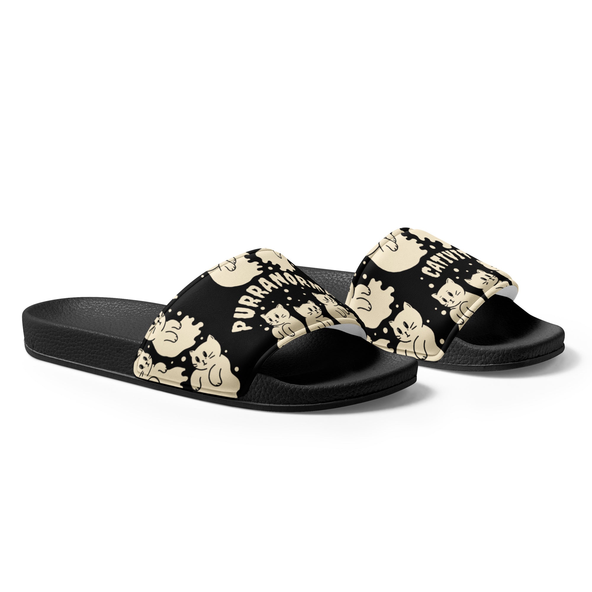 Purranormal Cativity Slides | Yūjin Japanese Anime Streetwear Clothing