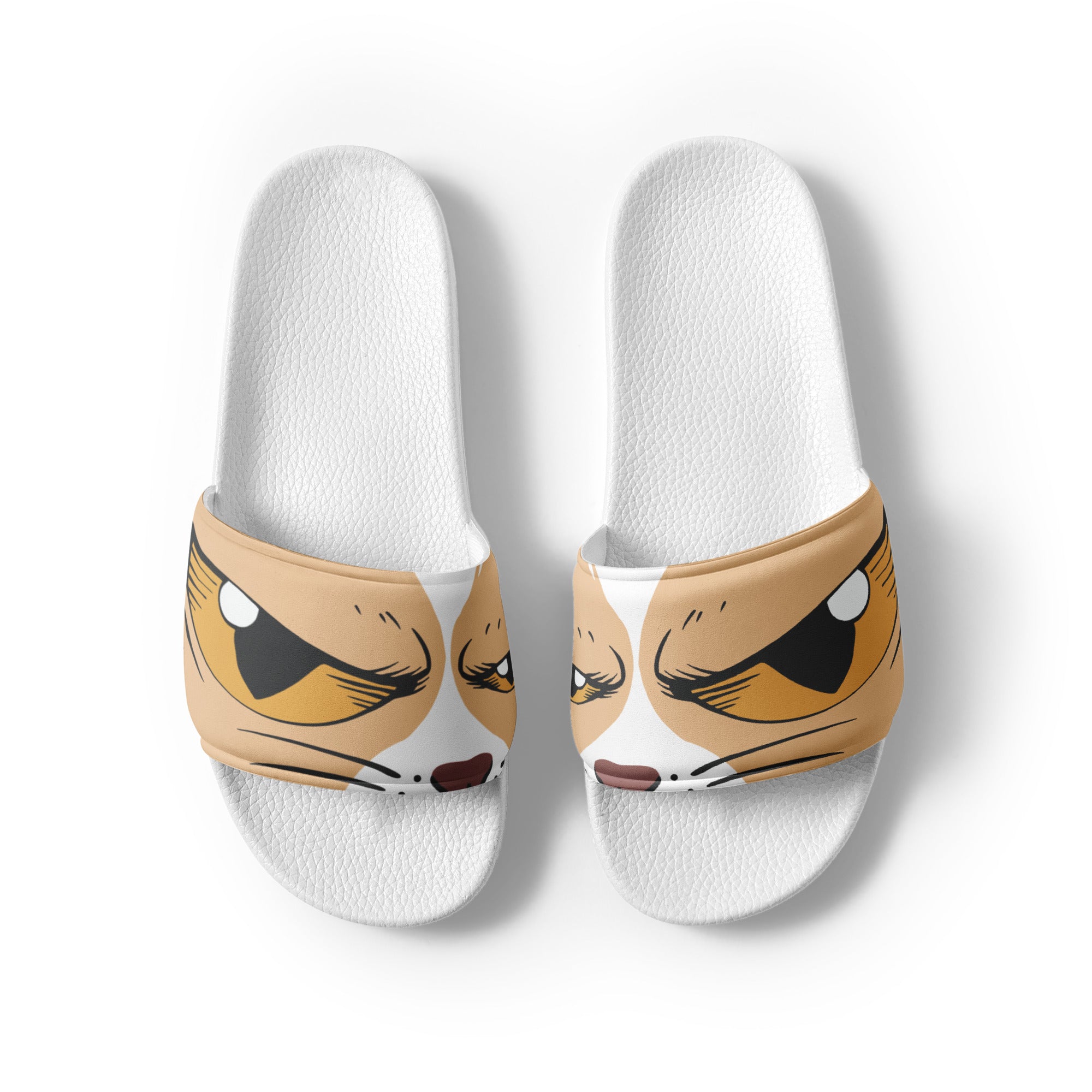 Scary Cat Eyes Slides | Yūjin Japanese Anime Streetwear Clothing