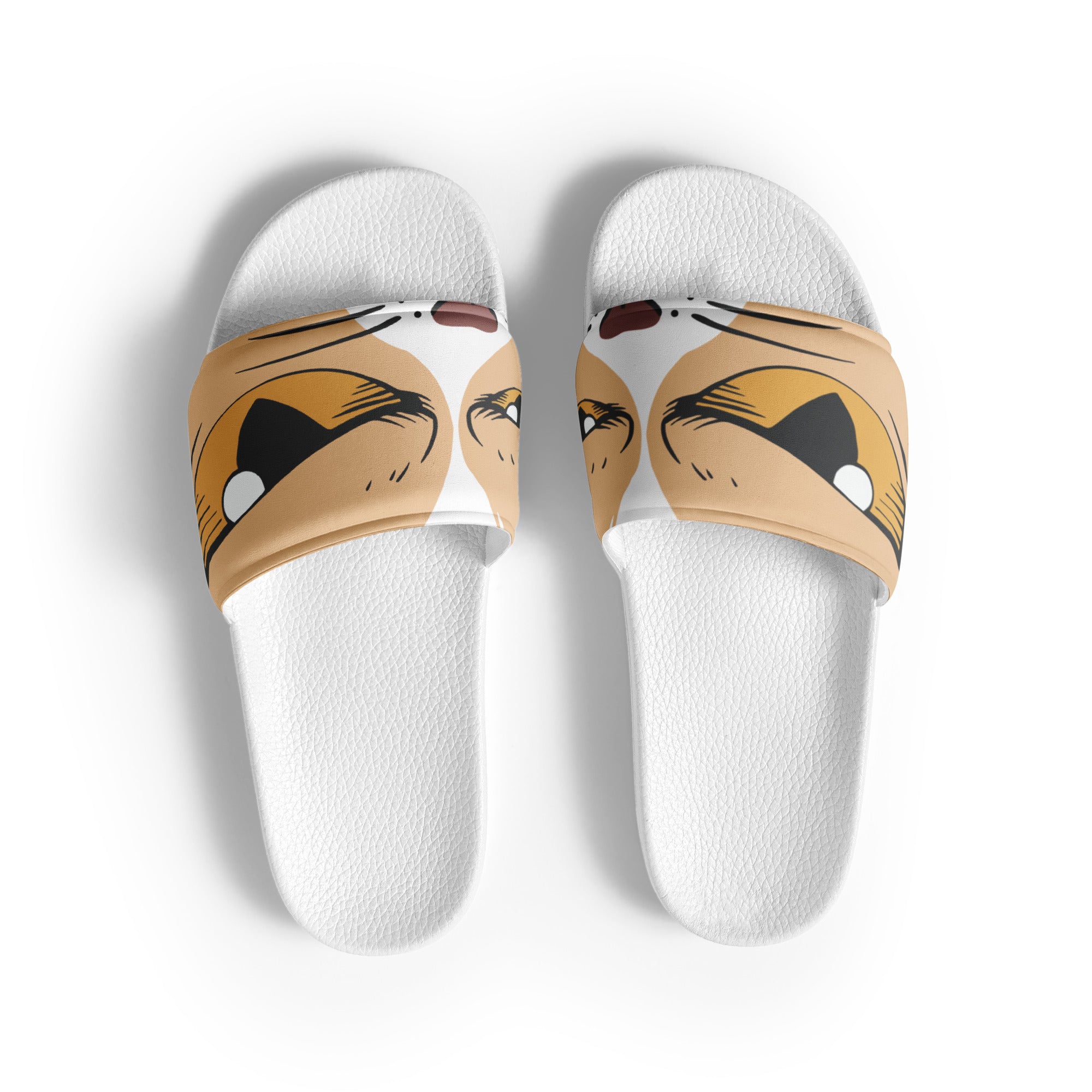 Scary Cat Eyes Slides | Yūjin Japanese Anime Streetwear Clothing