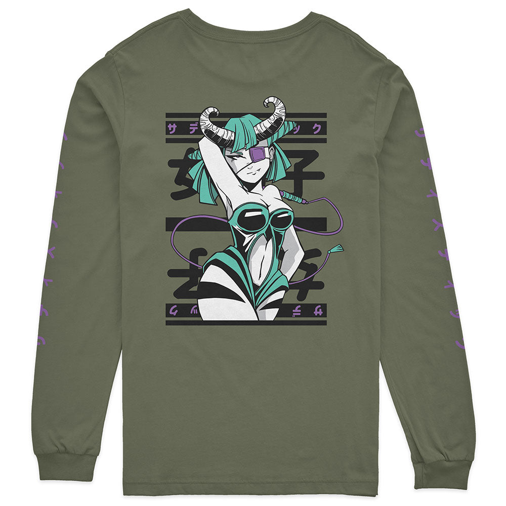 Sexy Demon Long Sleeve T-Shirt | Yūjin Japanese Anime Streetwear