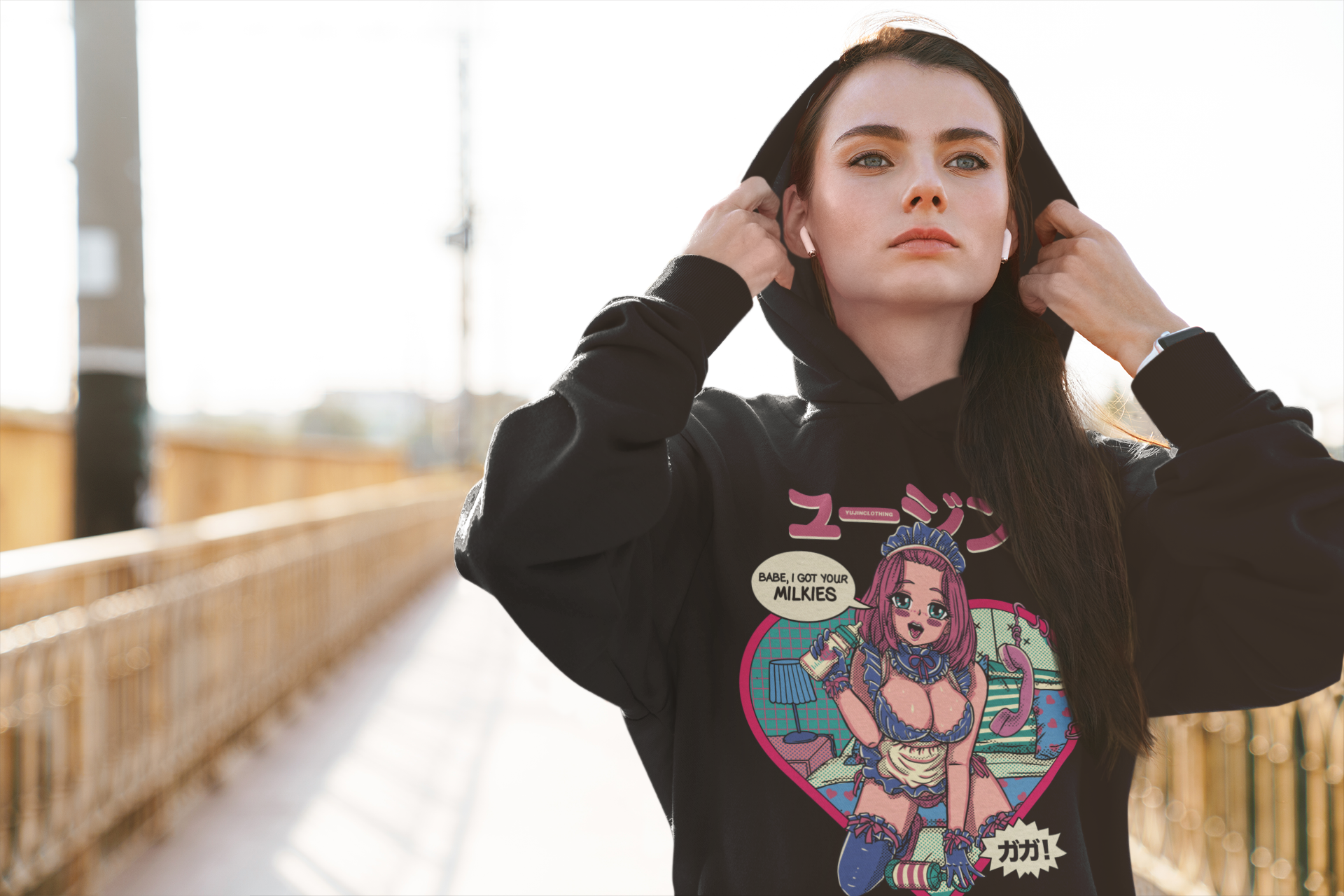Got Your Milkies Hoodie | Yūjin Japanese Anime Streetwear Clothing