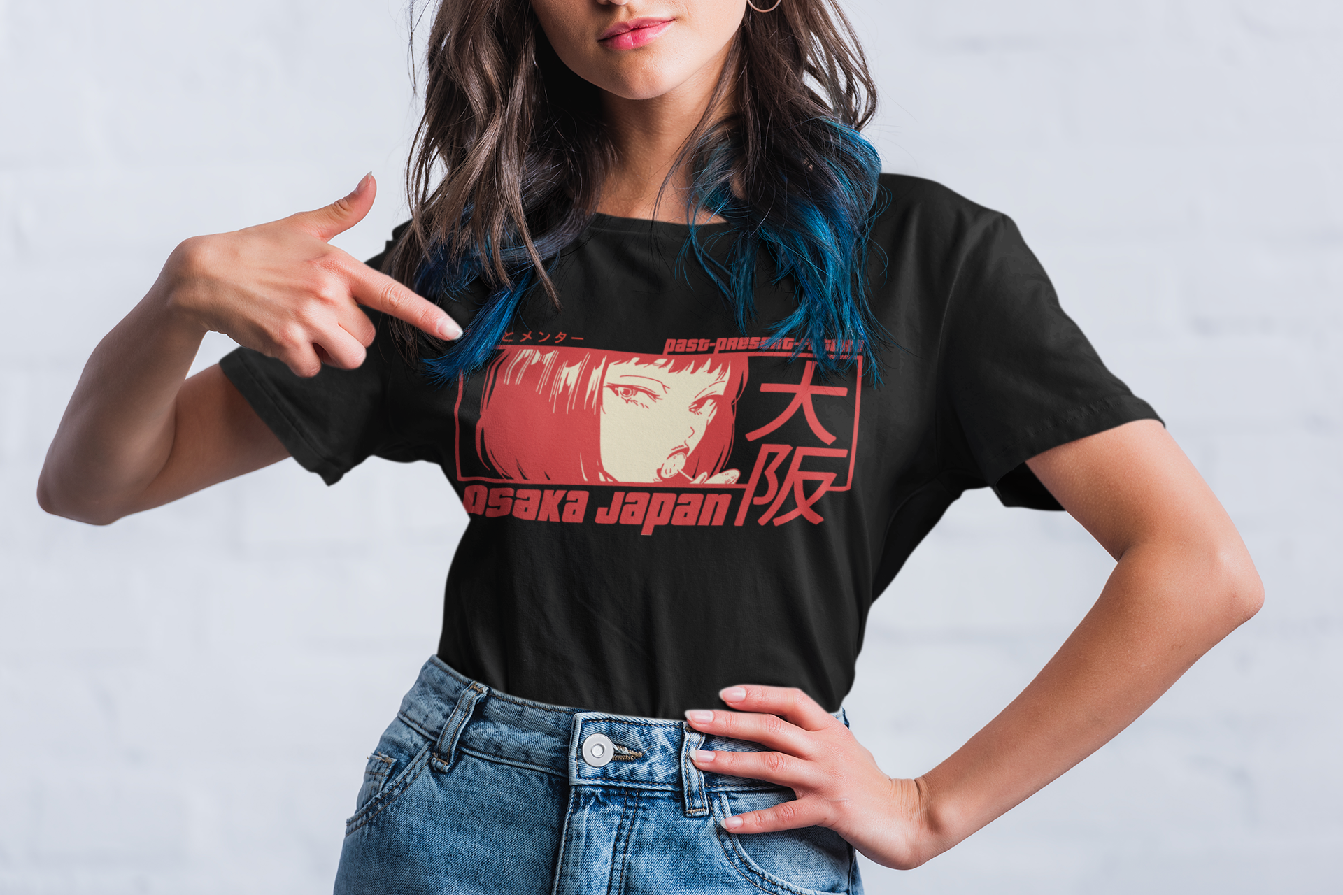 Osaka T-Shirt | Yūjin Japanese Anime Streetwear Clothing
