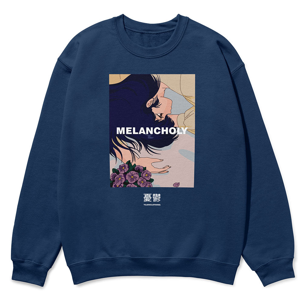 Melancholy Sweatshirt | Yūjin Japanese Anime Streetwear Clothing