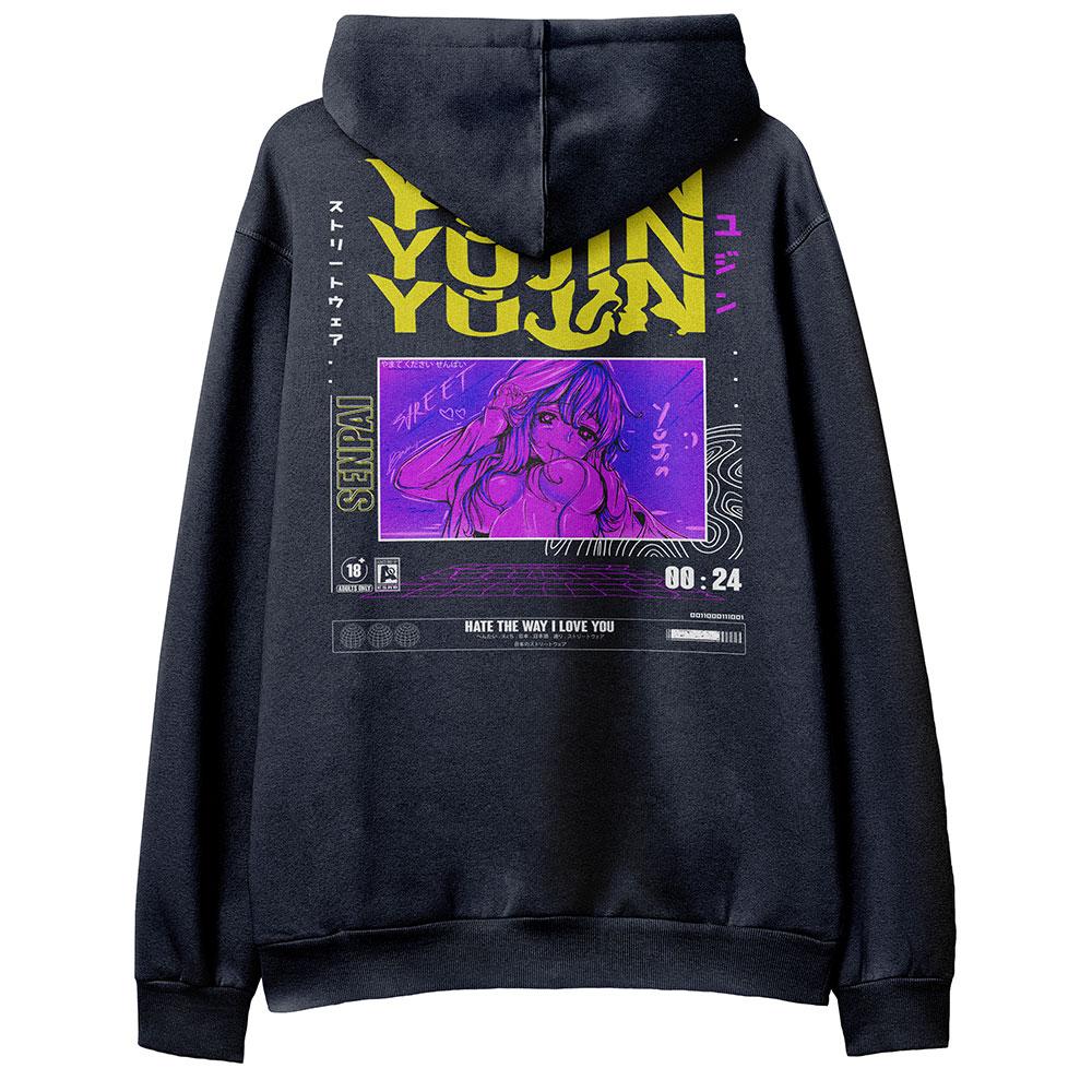 Senpai Hoodie | Yūjin Japanese Anime Streetwear Clothing