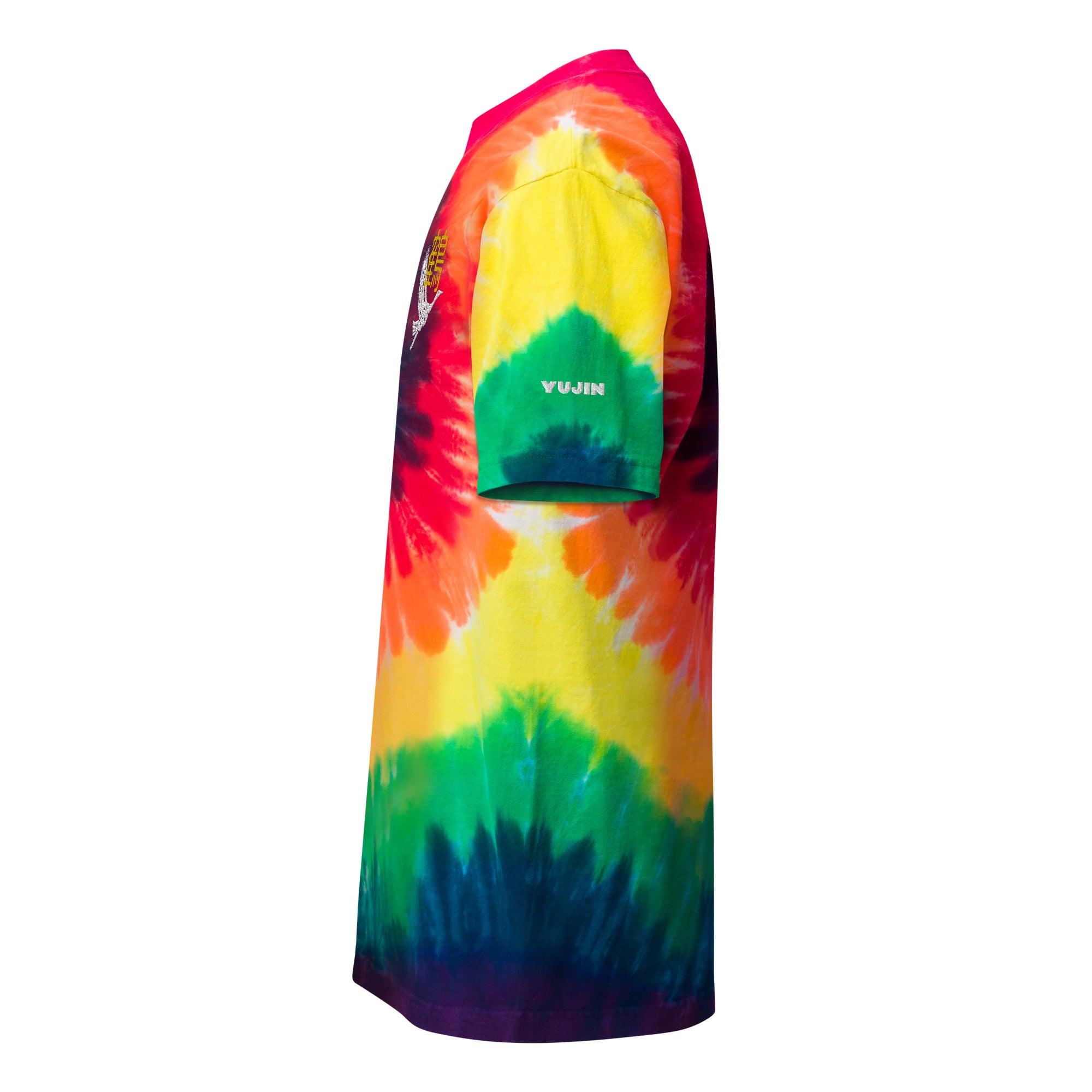 Tancho-zuru Tie-Dye T-Shirt | Yūjin Japanese Anime Streetwear Clothing