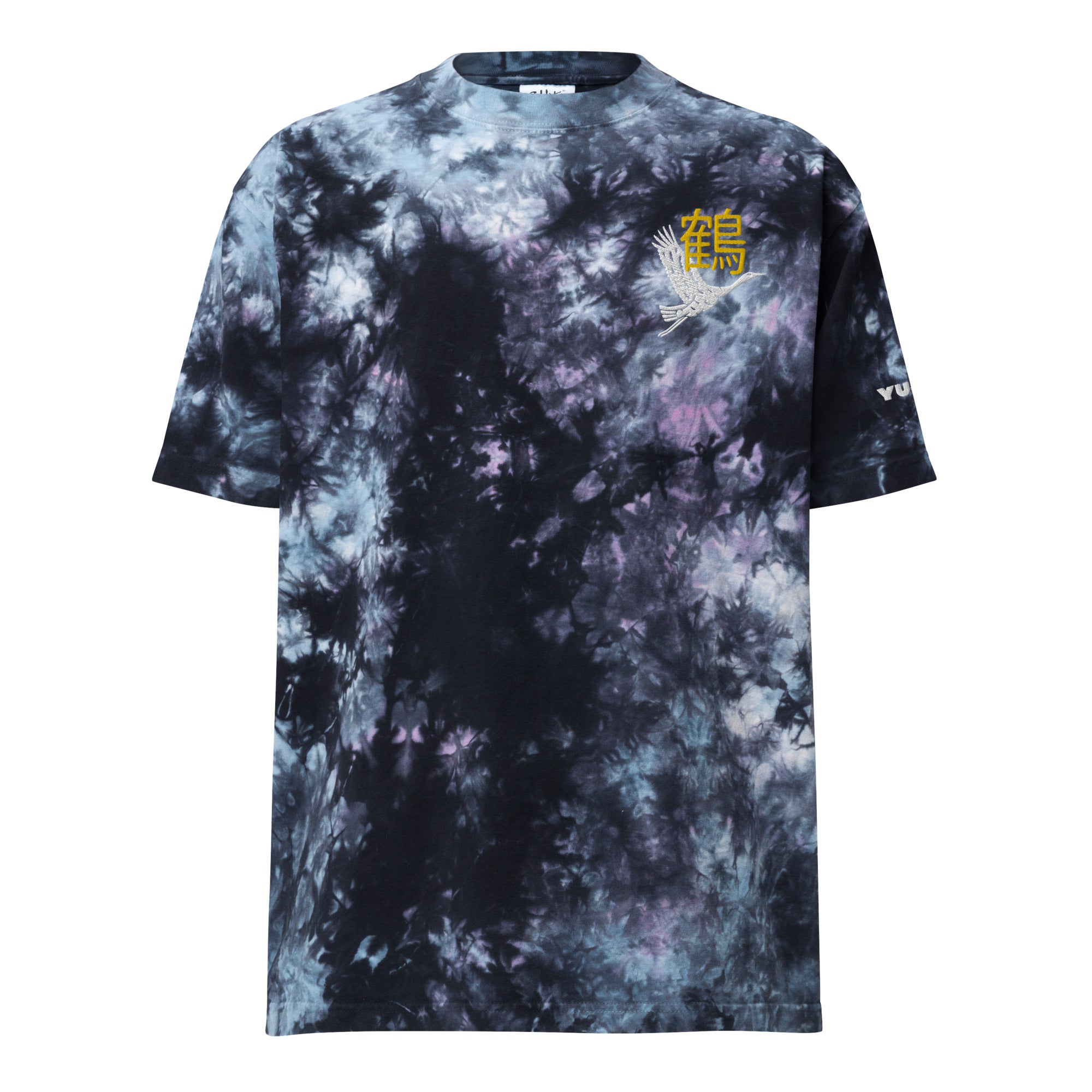 Tancho-zuru Tie-Dye T-Shirt | Yūjin Japanese Anime Streetwear Clothing