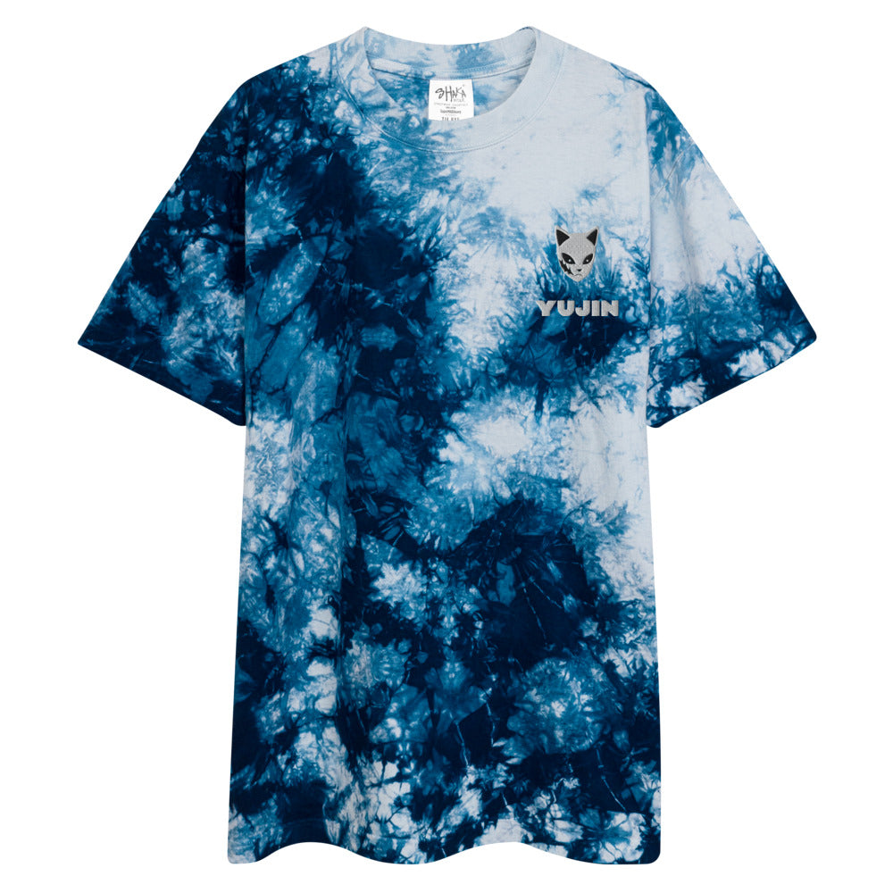 Kitsune Mask Tie-Dye T-Shirt | Yūjin Japanese Anime Streetwear Clothing