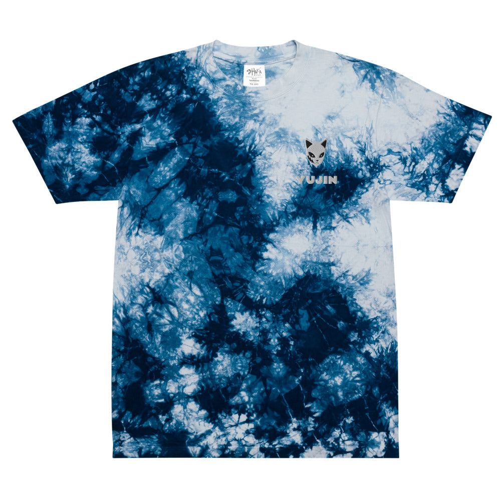 Kitsune Mask Tie-Dye T-Shirt | Yūjin Japanese Anime Streetwear Clothing