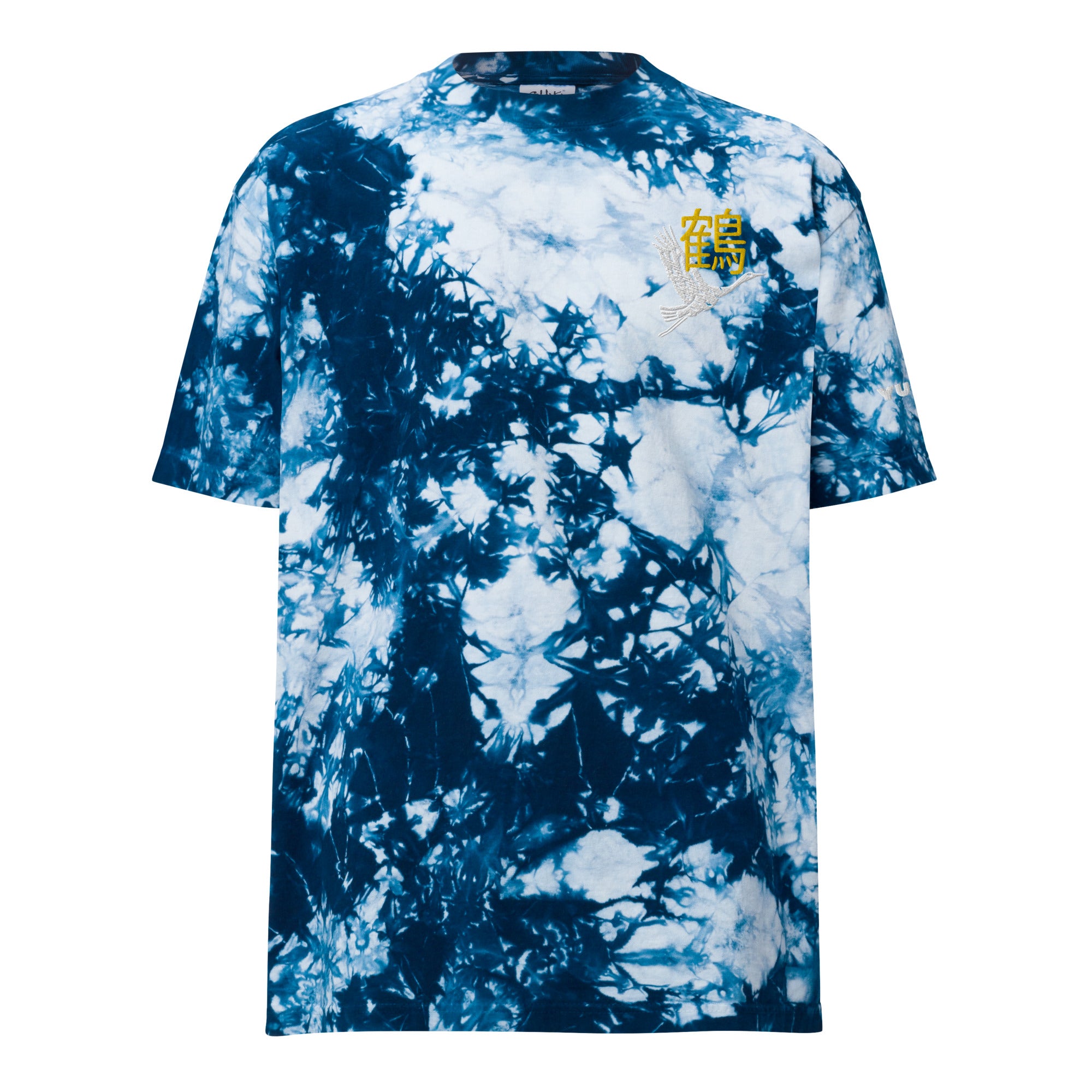 Tancho-zuru Tie-Dye T-Shirt | Yūjin Japanese Anime Streetwear Clothing