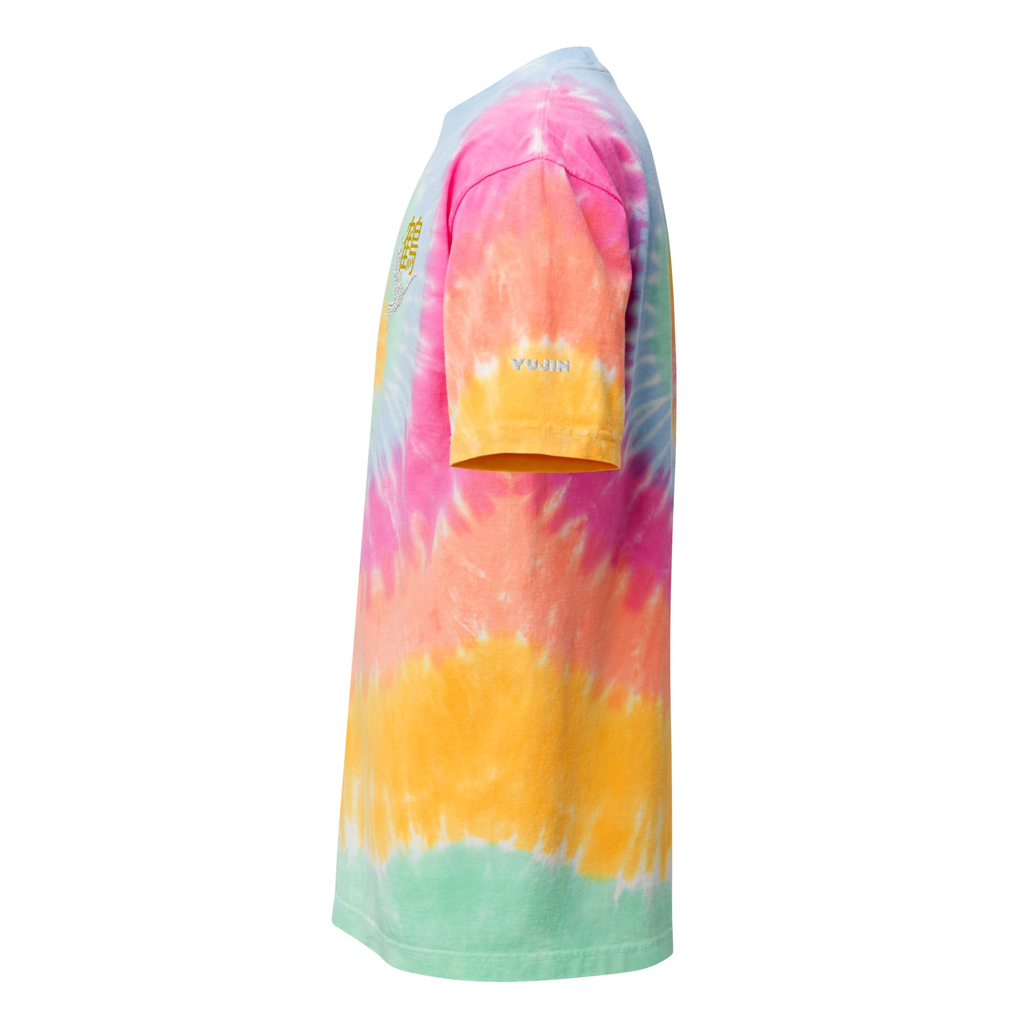 Tancho-zuru Tie-Dye T-Shirt | Yūjin Japanese Anime Streetwear Clothing