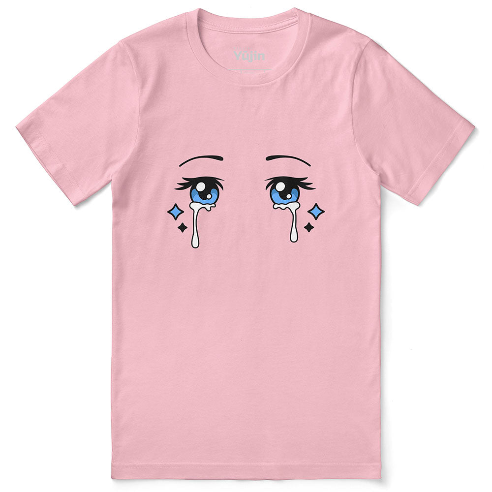 Crying Eyes T-Shirt | Yūjin Japanese Anime Streetwear Clothing