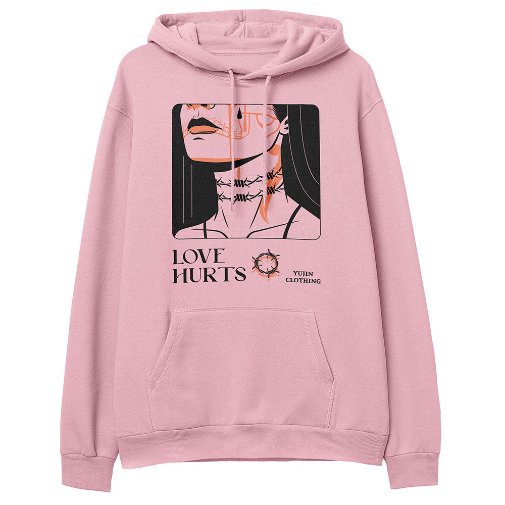 Love Hurts Hoodie | Yūjin Japanese Anime Streetwear Clothing