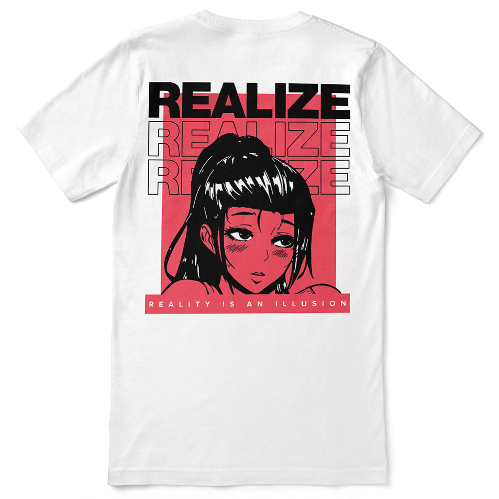 Realize T-Shirt | Yūjin Japanese Anime Streetwear Clothing