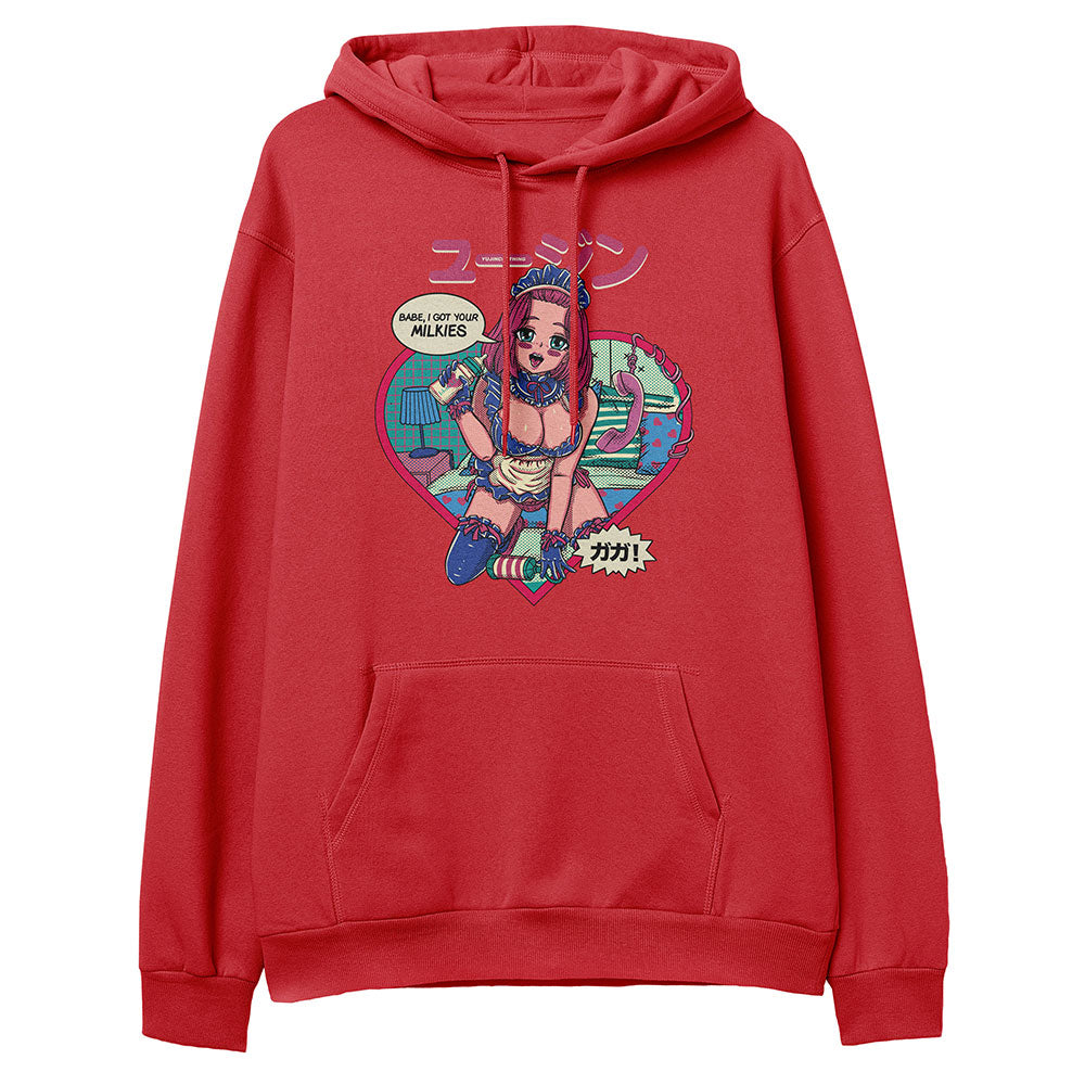 Got Your Milkies Hoodie | Yūjin Japanese Anime Streetwear Clothing