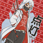 Anime Samurai Christmas Ugly Sweatshirt | Yūjin Japanese Anime Streetwear Clothing