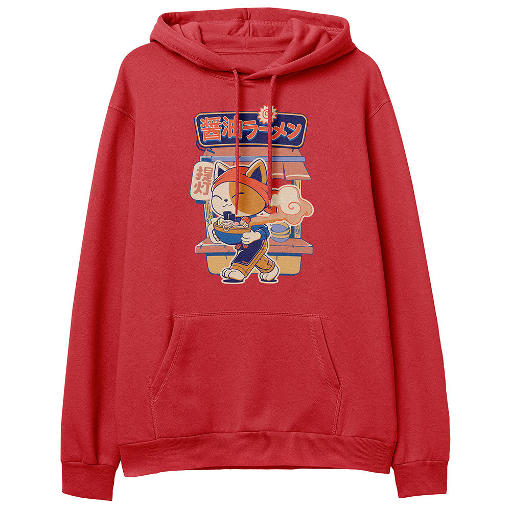 Ramen Cat Hoodie | Yūjin Japanese Anime Streetwear Clothing