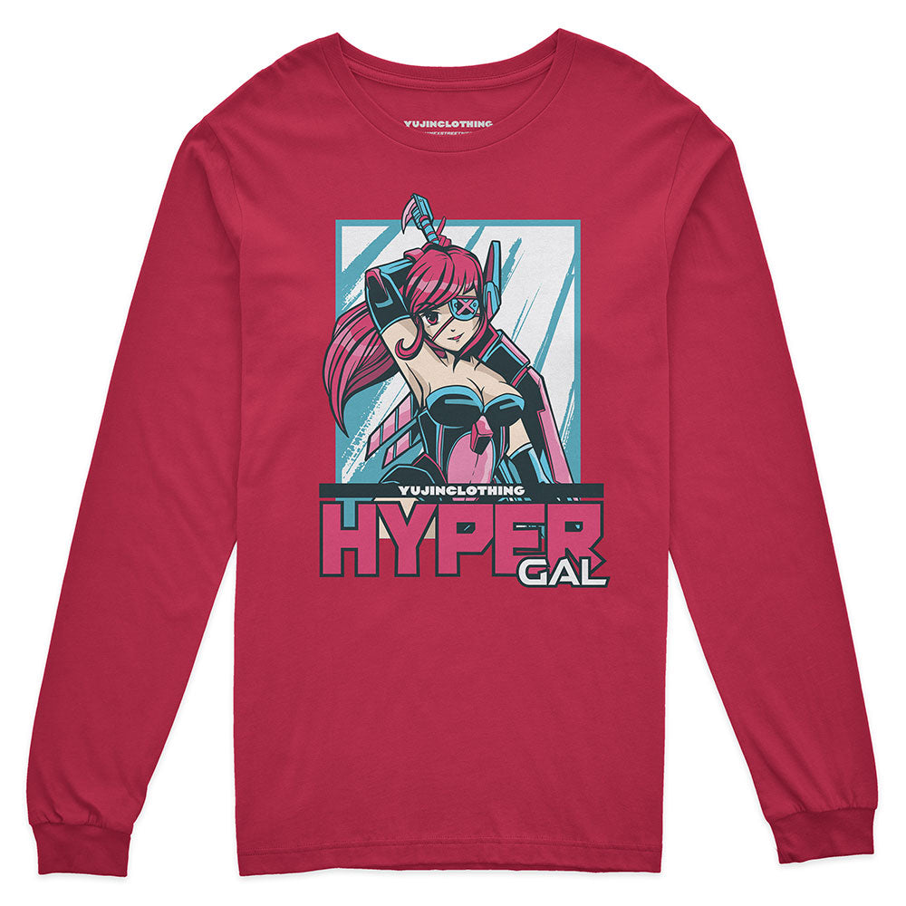 Galaxy Warrior Long Sleeve T-Shirt | Yūjin Japanese Anime Streetwear