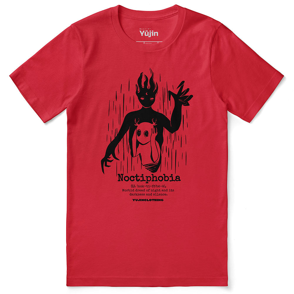 Noctiphobia T-Shirt | Yūjin Japanese Anime Streetwear Clothing