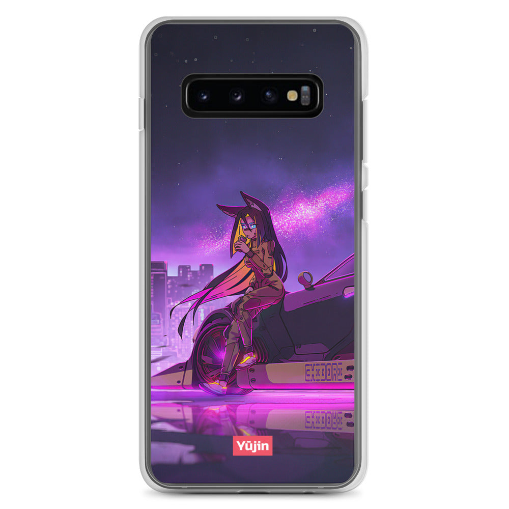 Cyber Girl Samsung Case | Yūjin Japanese Anime Streetwear Clothing