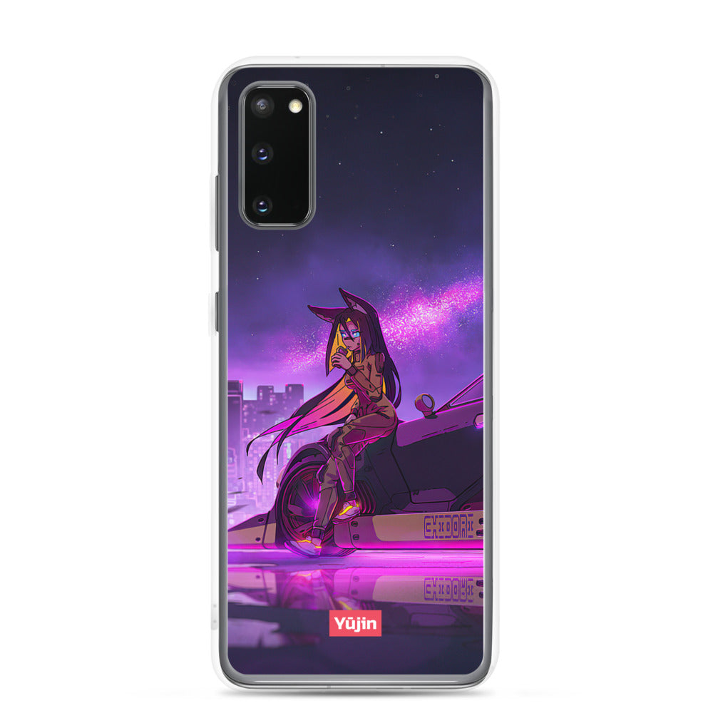 Cyber Girl Samsung Case | Yūjin Japanese Anime Streetwear Clothing