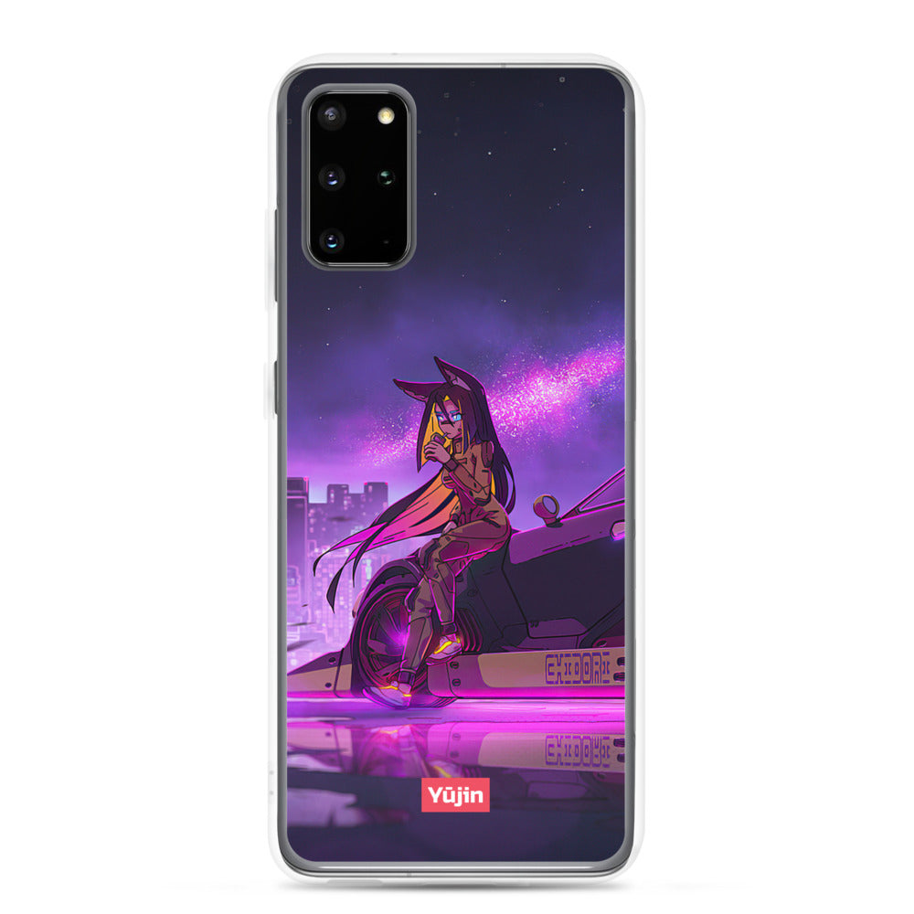 Cyber Girl Samsung Case | Yūjin Japanese Anime Streetwear Clothing