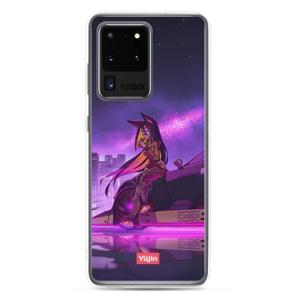Cyber Girl Samsung Case | Yūjin Japanese Anime Streetwear Clothing