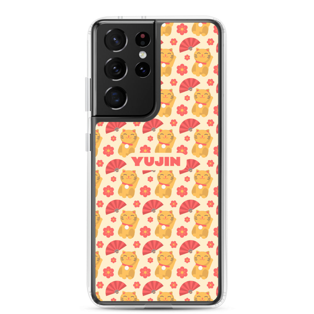 Lucky Cat Samsung Case | Yūjin Japanese Anime Streetwear Clothing
