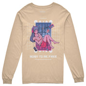 Be Free Long Sleeve T-Shirt | Yūjin Japanese Anime Streetwear Clothing