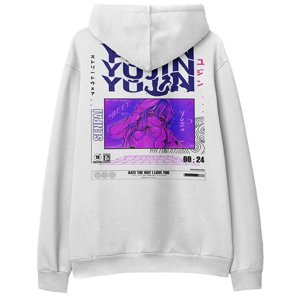 Senpai Hoodie | Yūjin Japanese Anime Streetwear Clothing