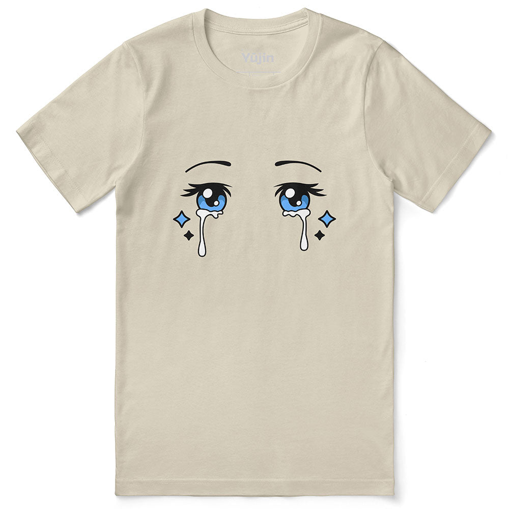 Crying Eyes T-Shirt | Yūjin Japanese Anime Streetwear Clothing