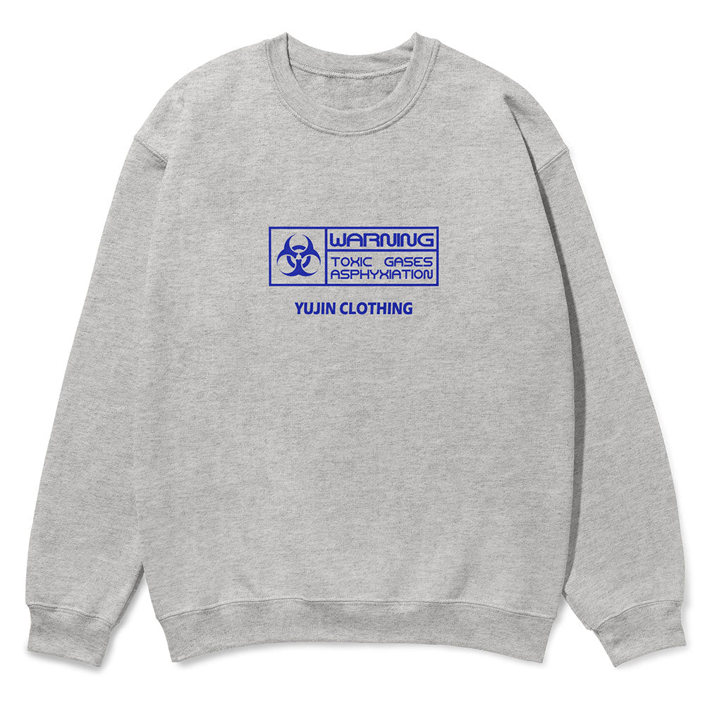 Warning Sweatshirt | Yūjin Japanese Anime Streetwear Clothing