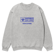Warning Sweatshirt | Yūjin Japanese Anime Streetwear Clothing