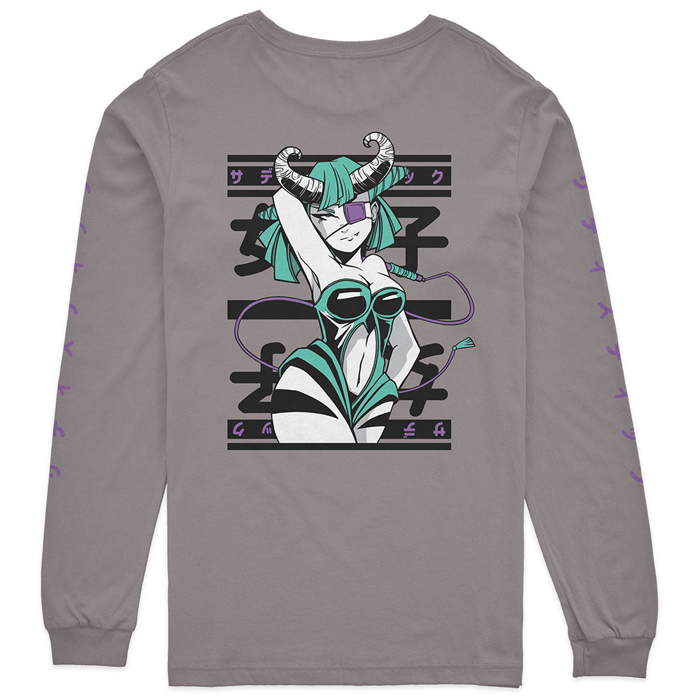 Sexy Demon Long Sleeve T-Shirt | Yūjin Japanese Anime Streetwear