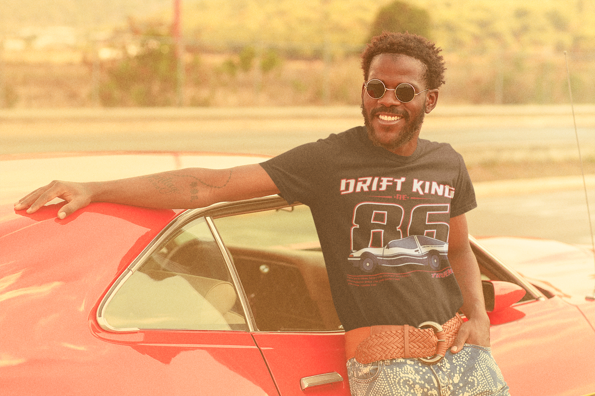 Drift King T-Shirt | Yūjin Japanese Anime Streetwear Clothing