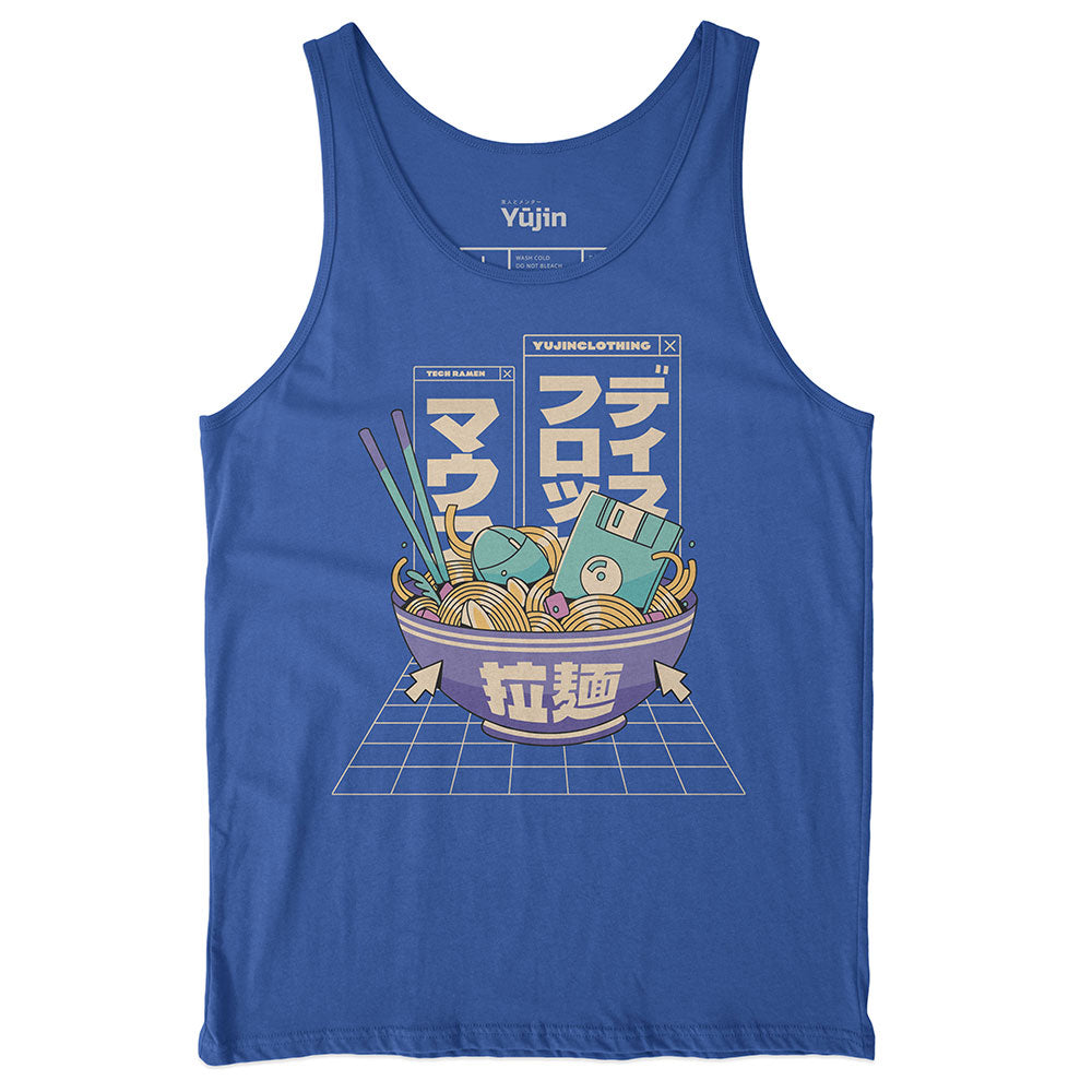 Tech Ramen Tank Top | Yūjin Japanese Anime Streetwear Clothing