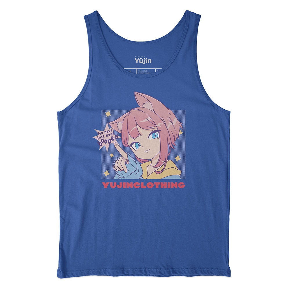 Booped Tank Top | Yūjin Japanese Anime Streetwear Clothing