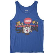 Samurai Cat Tank Top | Yūjin Japanese Anime Streetwear Clothing