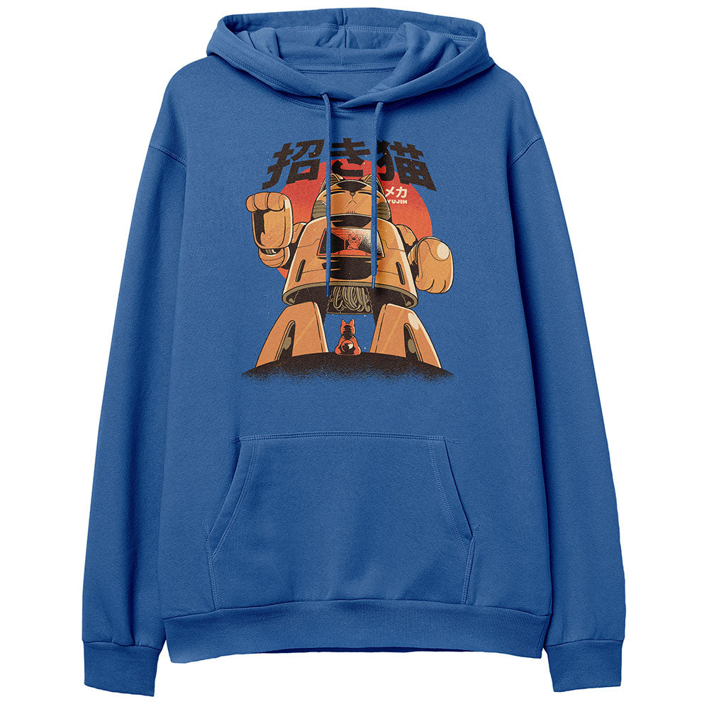 Mecha Cat Premium Hoodie | Yūjin Japanese Anime Streetwear Clothing