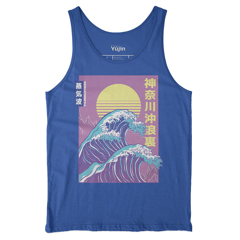 Big Wave Tank Top | Yūjin Japanese Anime Streetwear Clothing