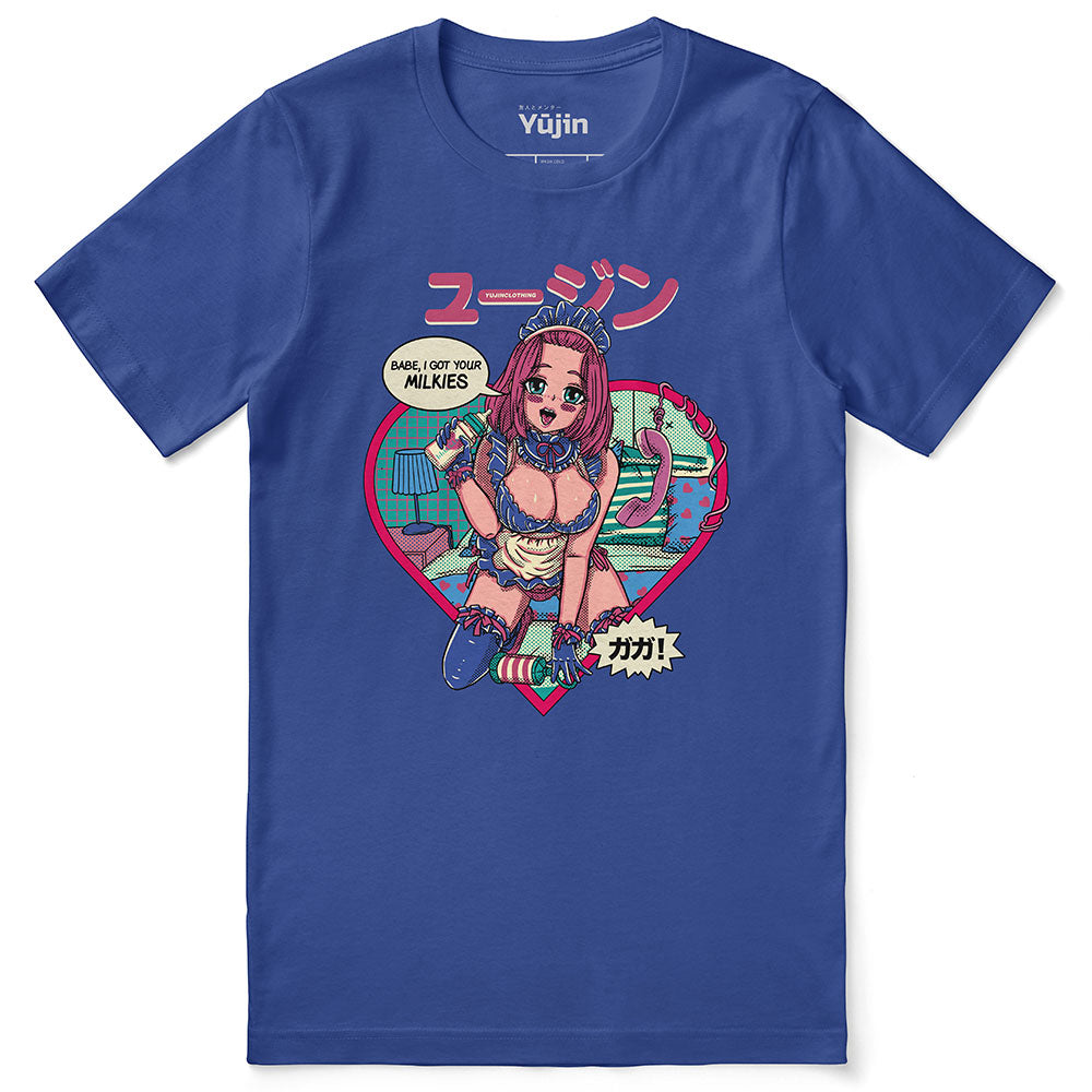 Got Your Milkies T-Shirt | Yūjin Japanese Anime Streetwear Clothing