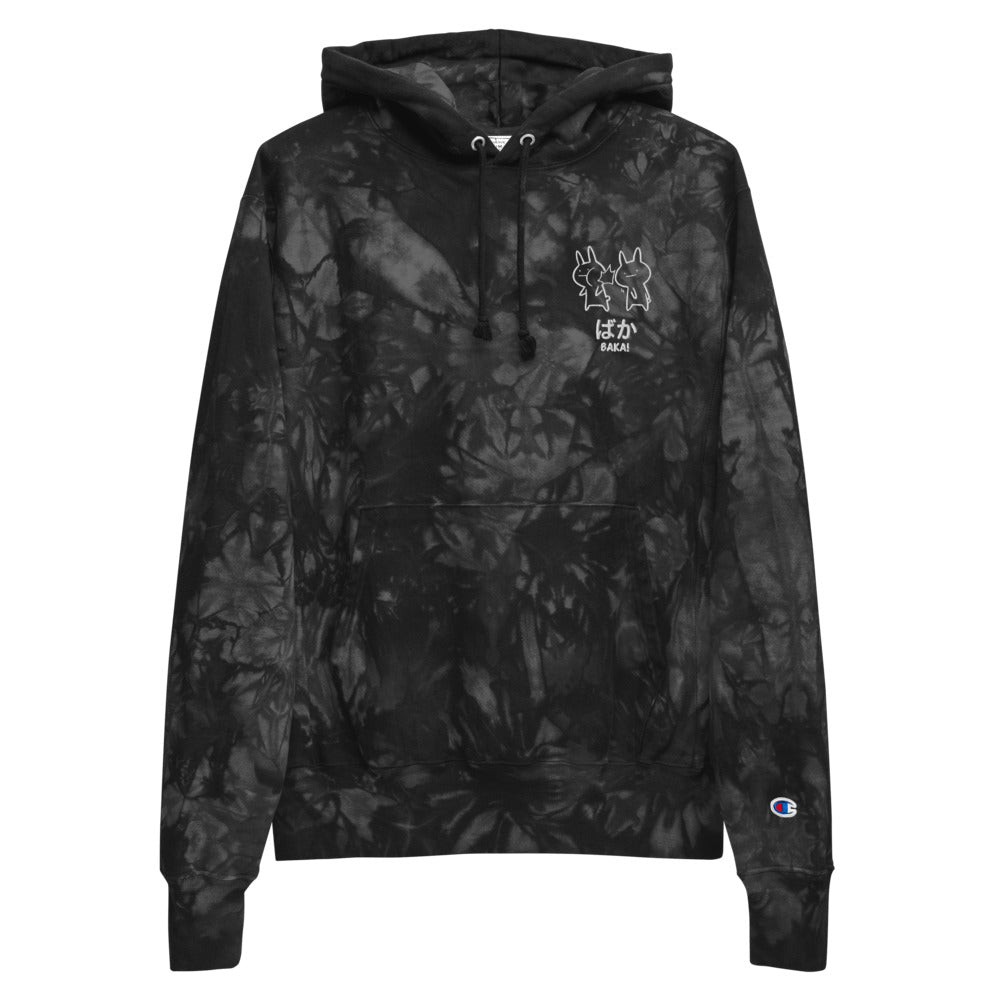 Baka! Tie-Dye Hoodie | Yūjin Japanese Anime Streetwear Clothing